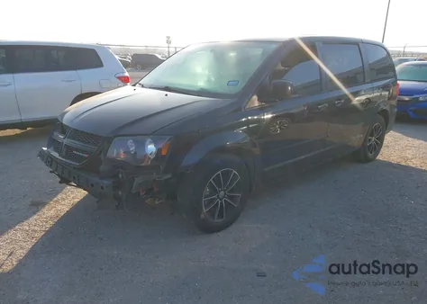 2016 Dodge Grand Caravan Sxt from USA, damaged, VIN 2C4RDGCG3GR314187